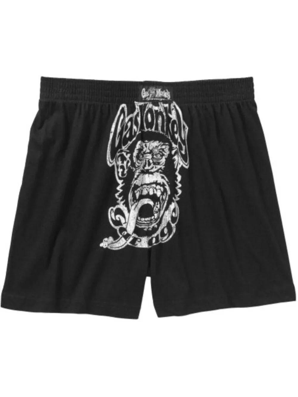 Gas Monkey Garage Small 28-30 Mens Knit Boxer Shorts Black Comfortable Underwear
